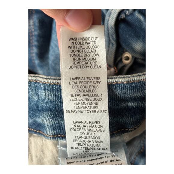 Good American GCSTDB014T Good Curve Straight jeans blue size 30 - Picture 6 of 6